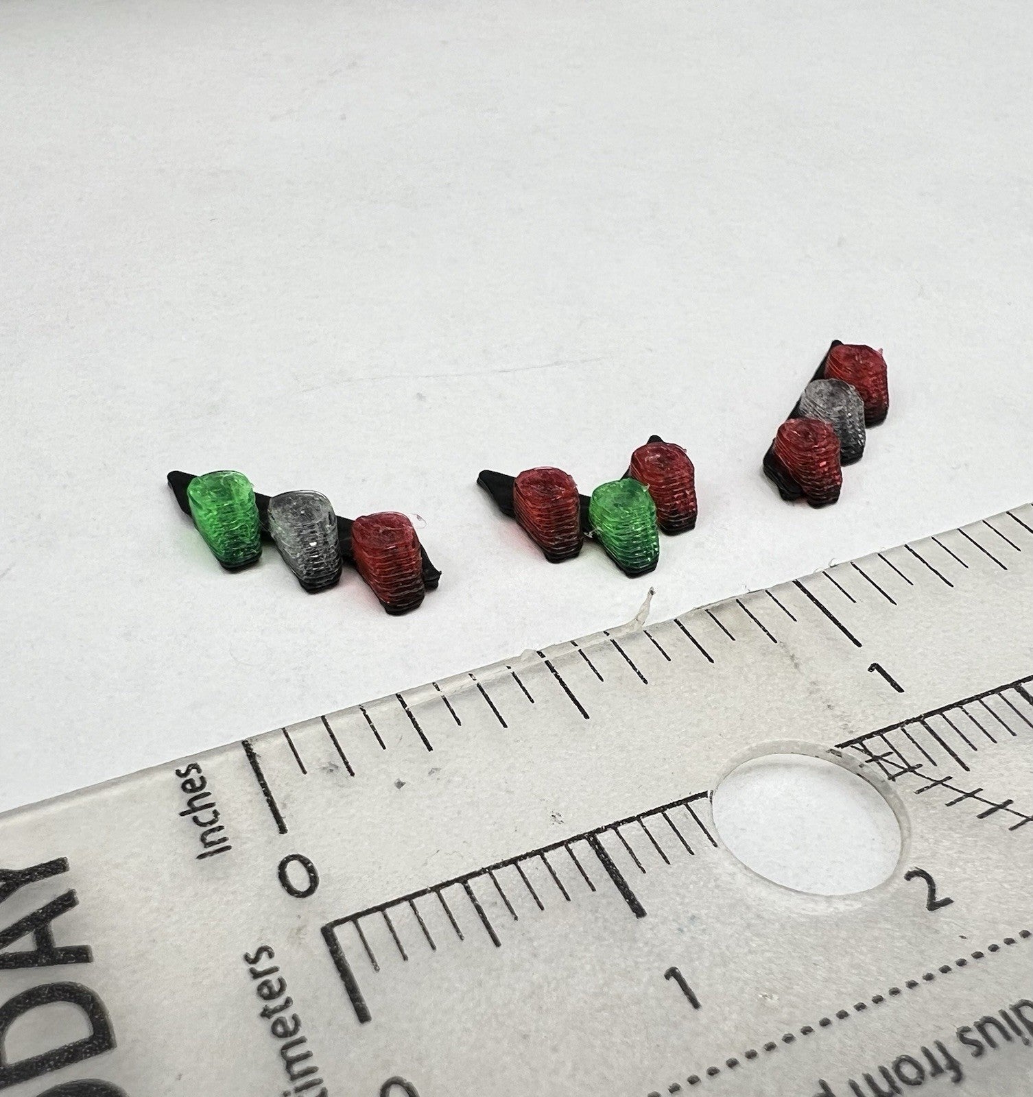 3 Pack 1/64 Chicago Fire CFD Green Red Split Vector Lightbar Truck Engine Code 32