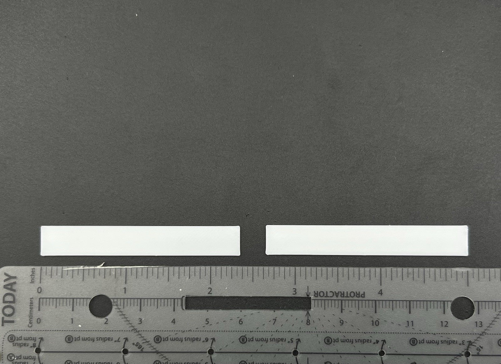 2 Pack 1/64 White Ladder Board For Code 3 Fire Truck Engine Quint Kitbash Custom1