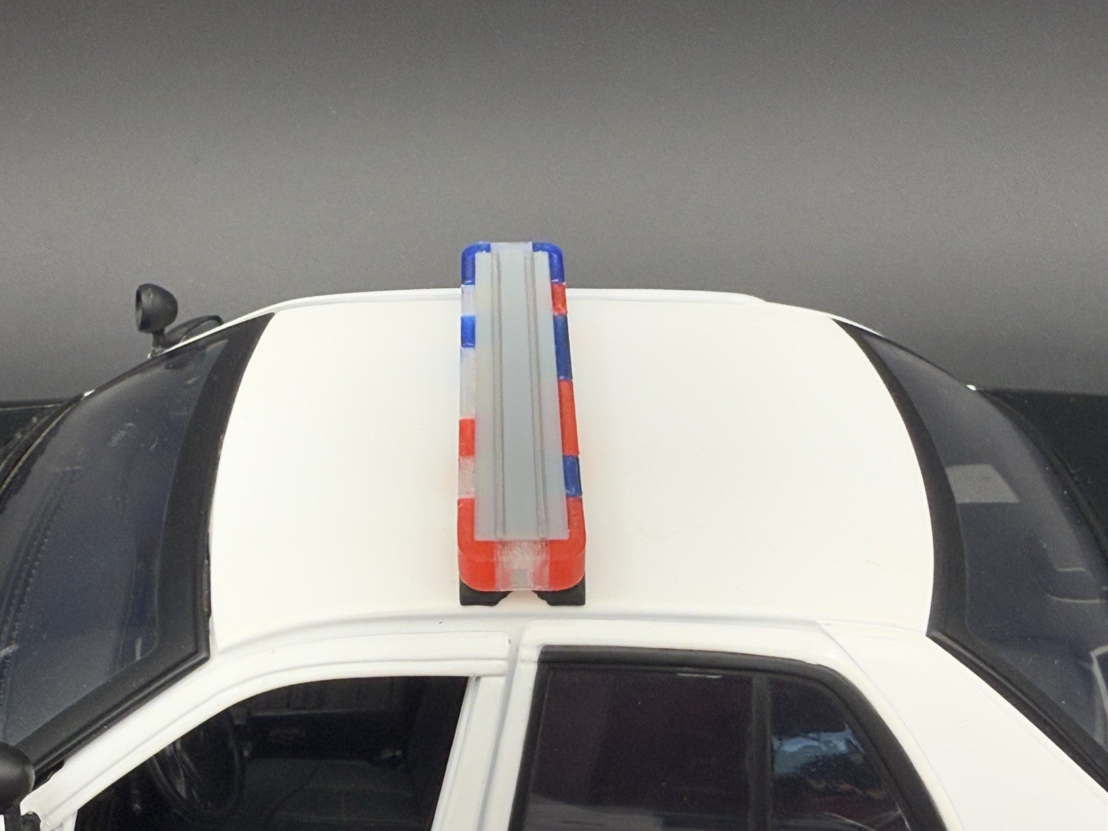 1/18 LED Ready Whelen Edge Lightbar Blue Red Amber Highway Patrol Police Sheriff6