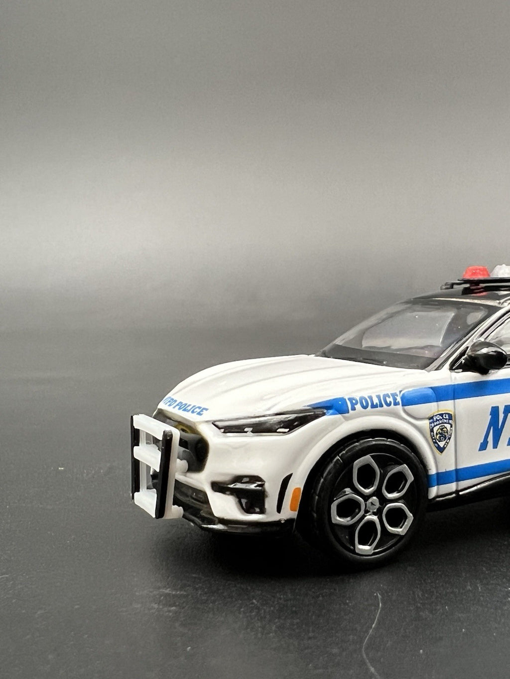 1/24 25 NYPD Style Push Bumper New York Police Sheriff Highway Patrol Pushbar3