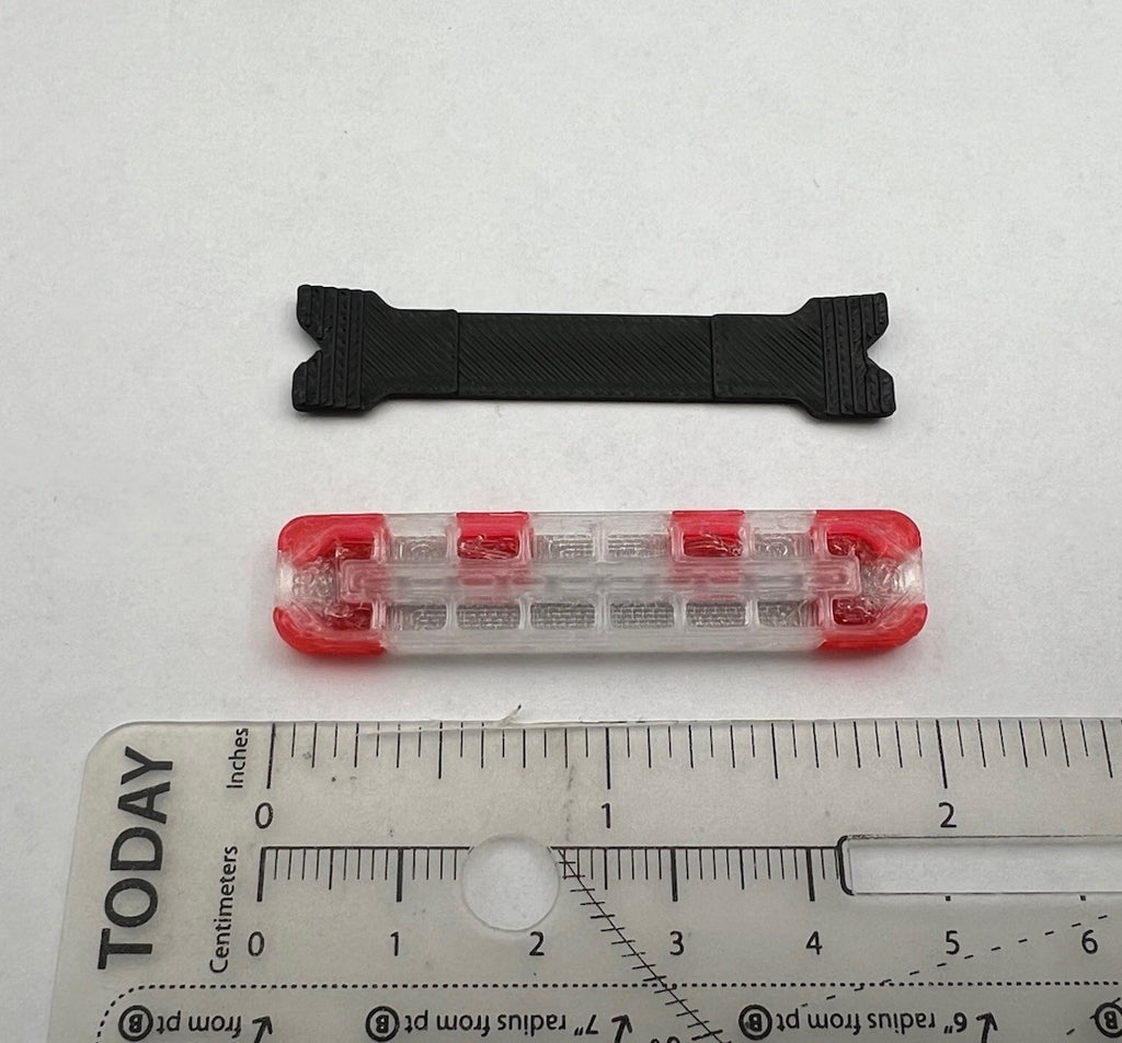 1/24 25 27 LED Ready Whelen Edge New York Suffolk Police Lightbar Red Clear11