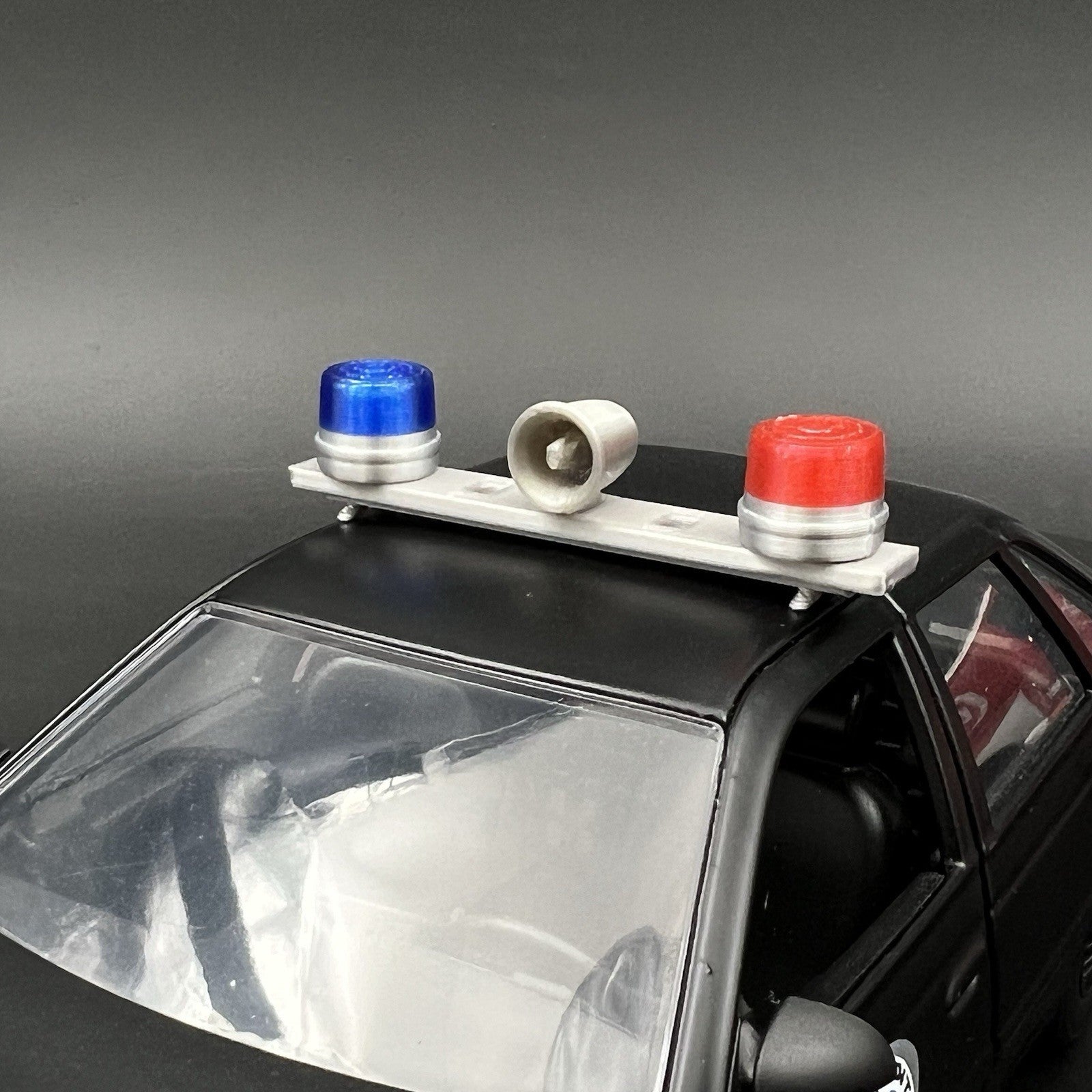 1/24 1/25 Blue Red Mars Skybolt Beacon Lightbar Siren Speaker Police Sheriff2