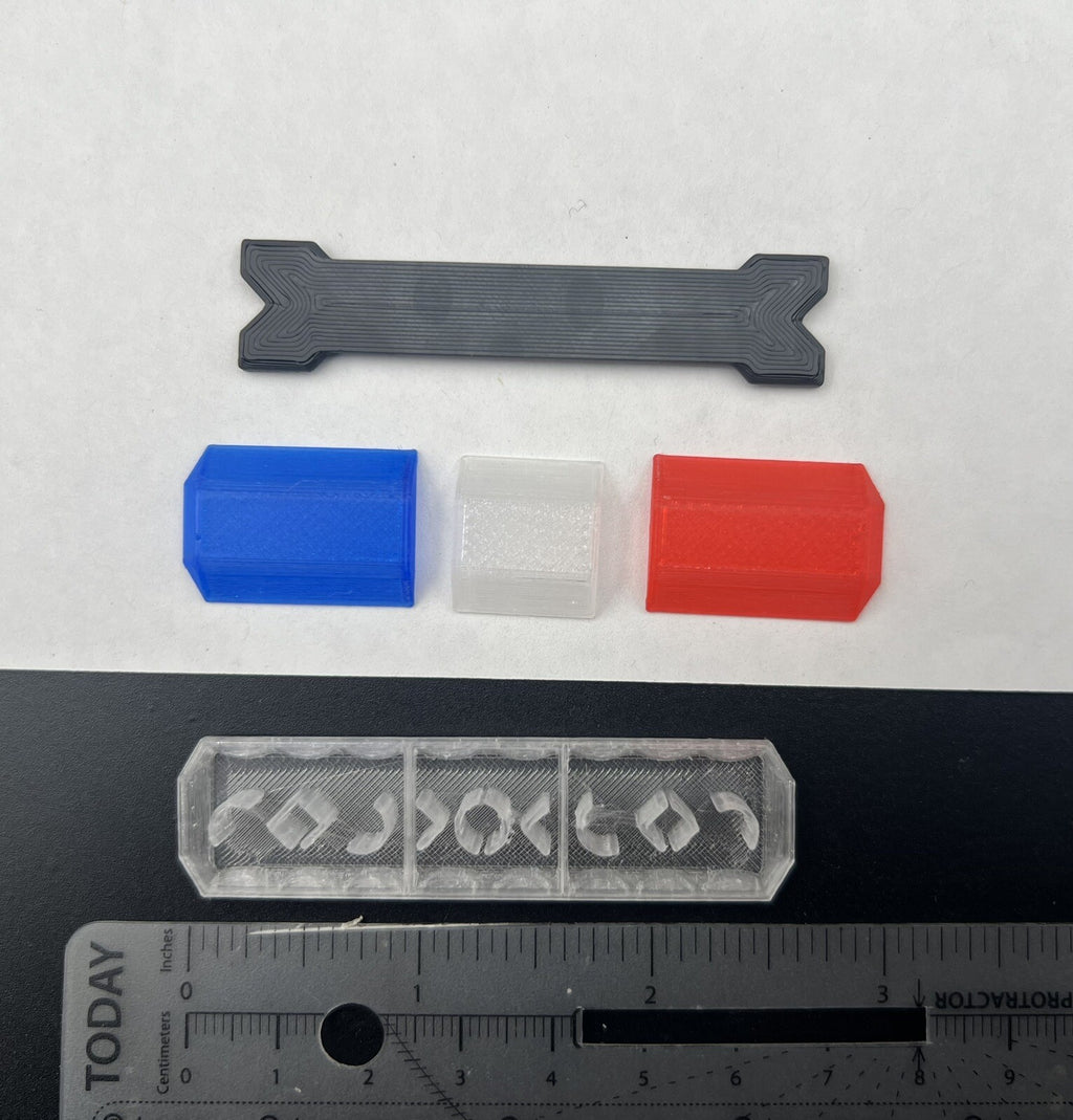1/18 Scale Blue Clear Red Code 3 MX7000 Lightbar LAPD LASD Sheriff State Police10