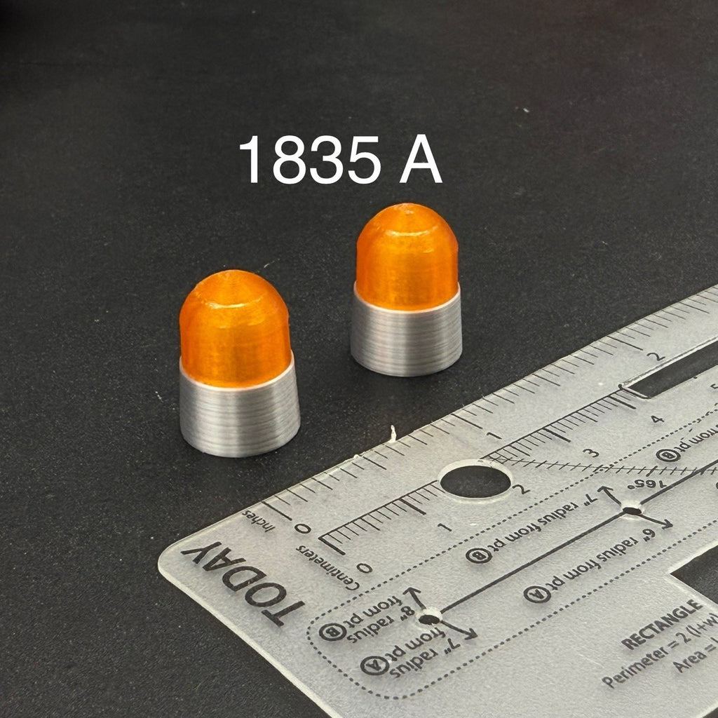2 Pack 1/18 LED Compatible Amber Beacon Ray Lightbar Security Tow Work Truck0