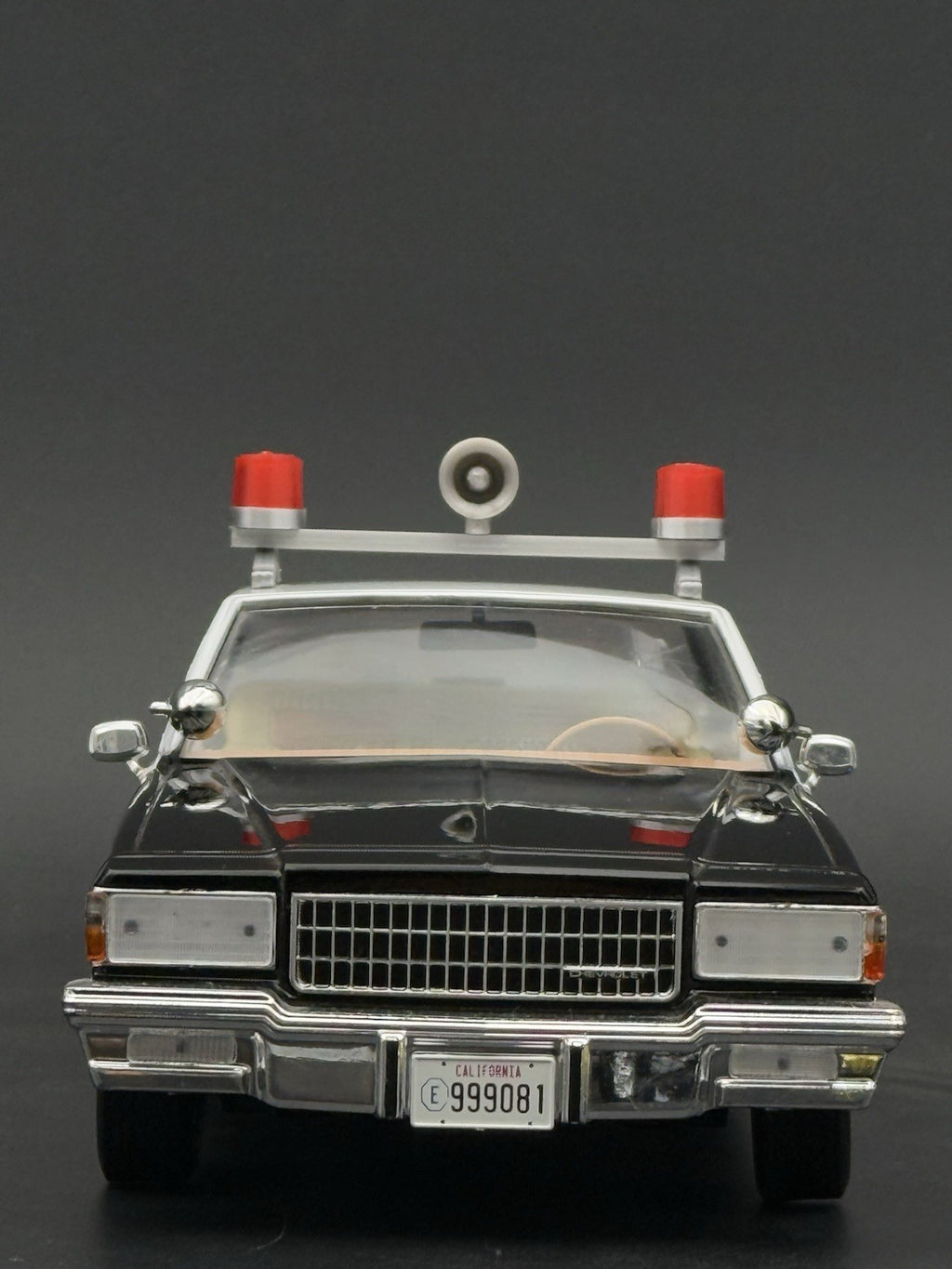 1/24 25 Scale Model Federal Red Twin Beacon Ray Police Lightbar Visibar 2456R3