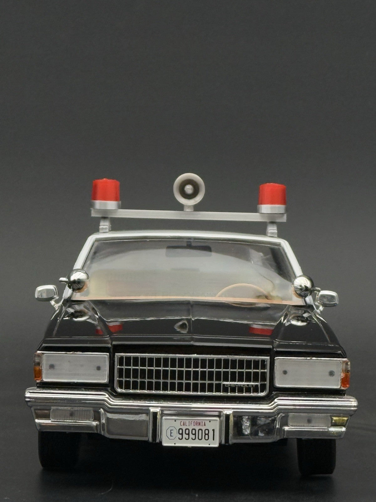 1/24 25 Scale Model Federal Red Twin Beacon Ray Police Lightbar Visibar 2456R3