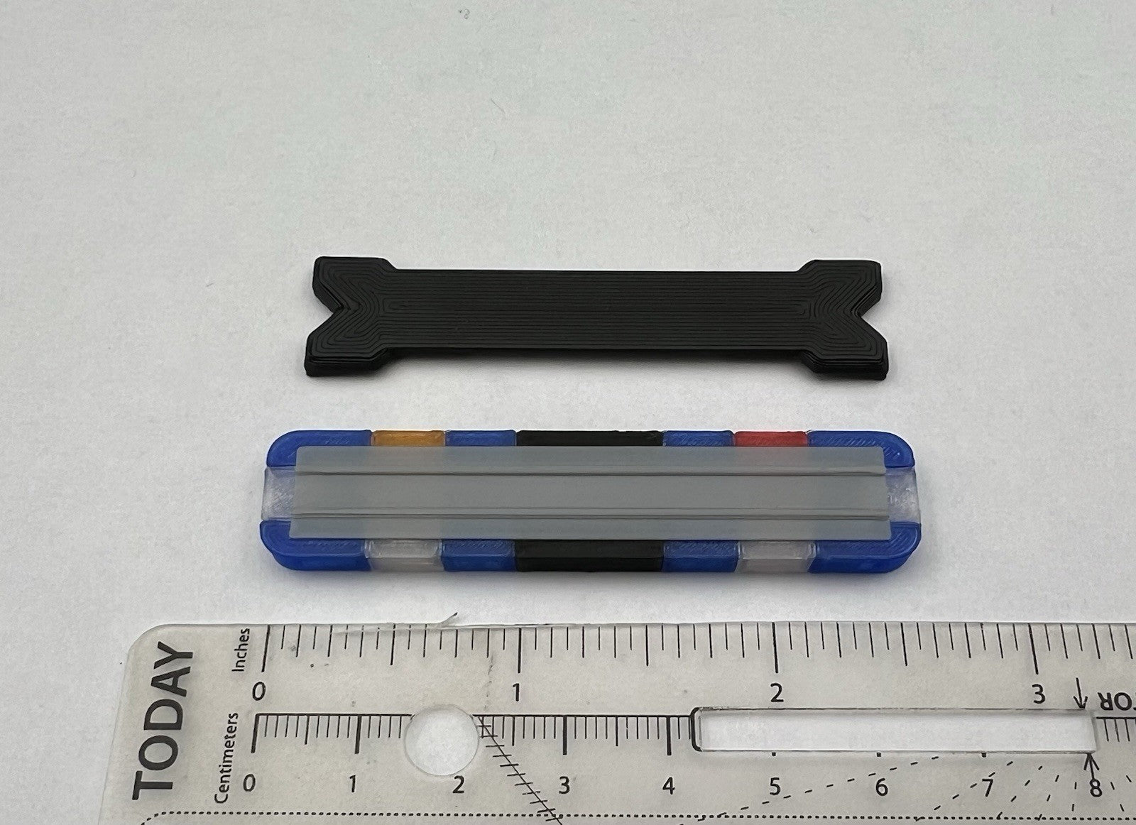 1/18 Scale LED Ready Whelen Edge United Kingdom Police Lightbar Blue Red 1812 UK1