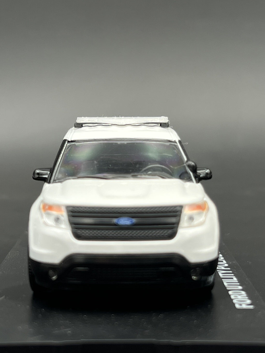 2 Pack 1/43 SUV Length Federal Signal Valor Lightbar Gray Top Police Sheriff1