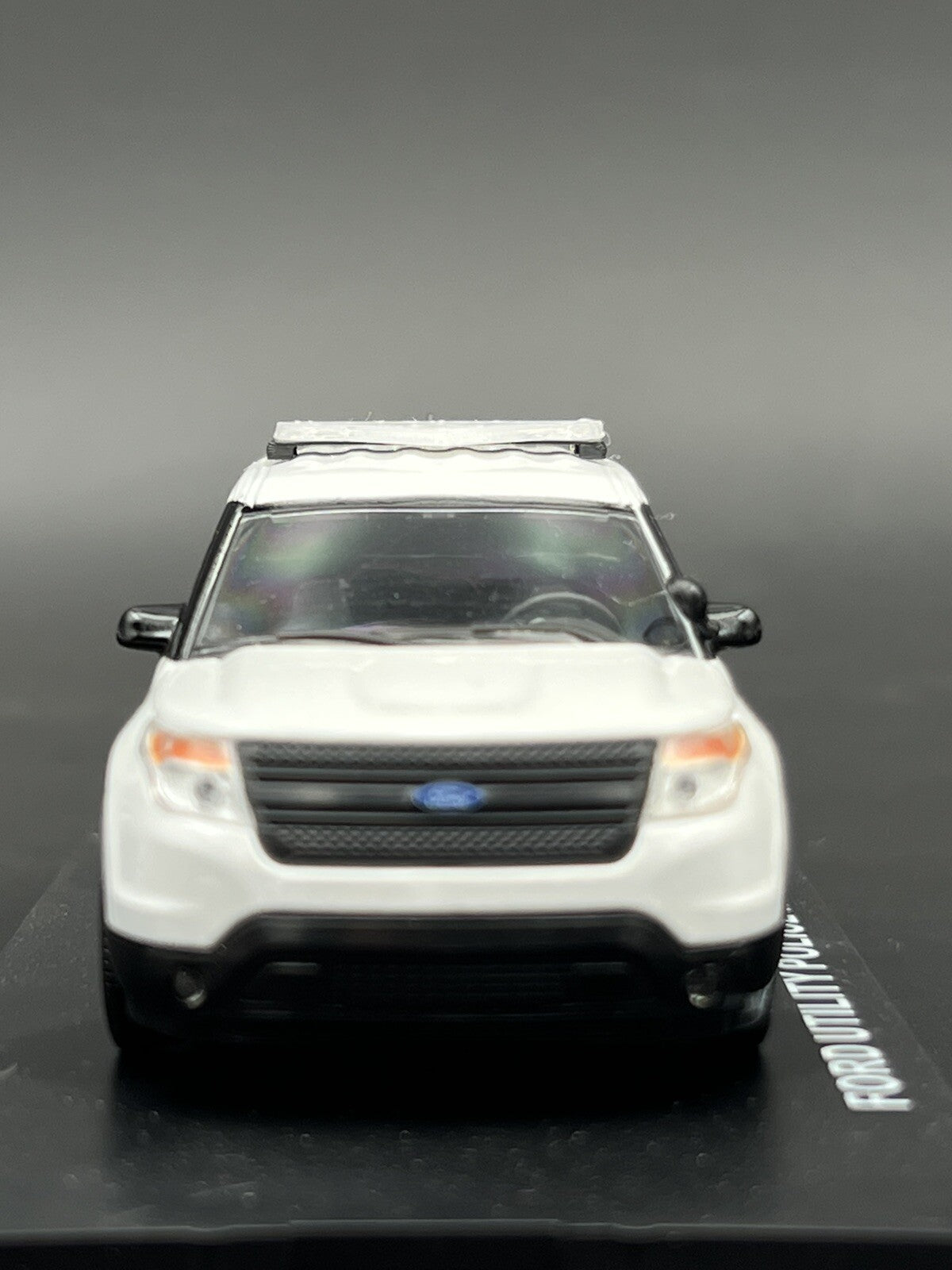2 Pack 1/43 SUV Length Federal Signal Valor Lightbar Gray Top Police Sheriff1