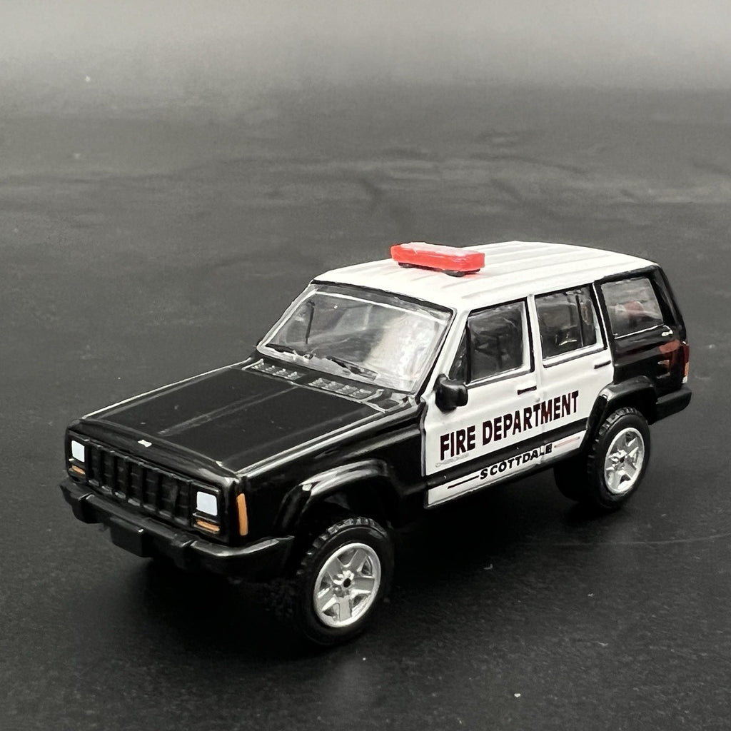 2 Pack 1/64 Mini Whelen Edge Red Lightbar Gray Top Cover Police Sheriff Fire EMS5