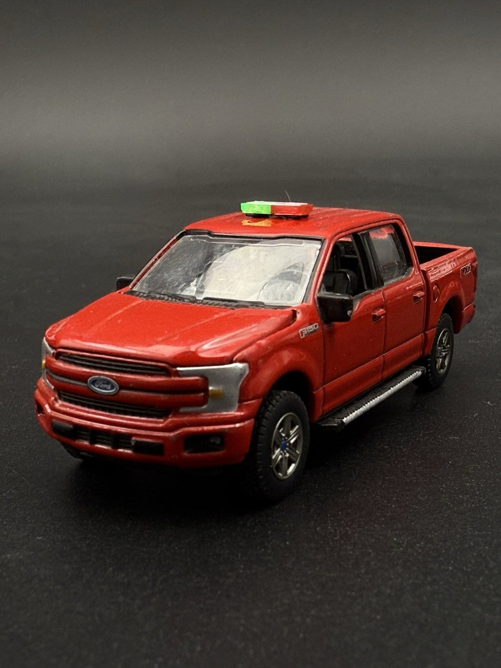 2 Pack 1/64 Mini Whelen Edge Green Red Lightbar Chicago Fire Engine Truck Ladder8