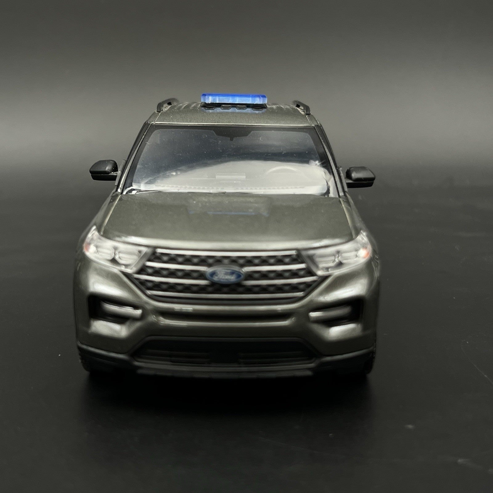 2 Pack 1/24 25 Mini Code 3 2700 Lightbar Blue Top Cover Police Sheriff Fire13