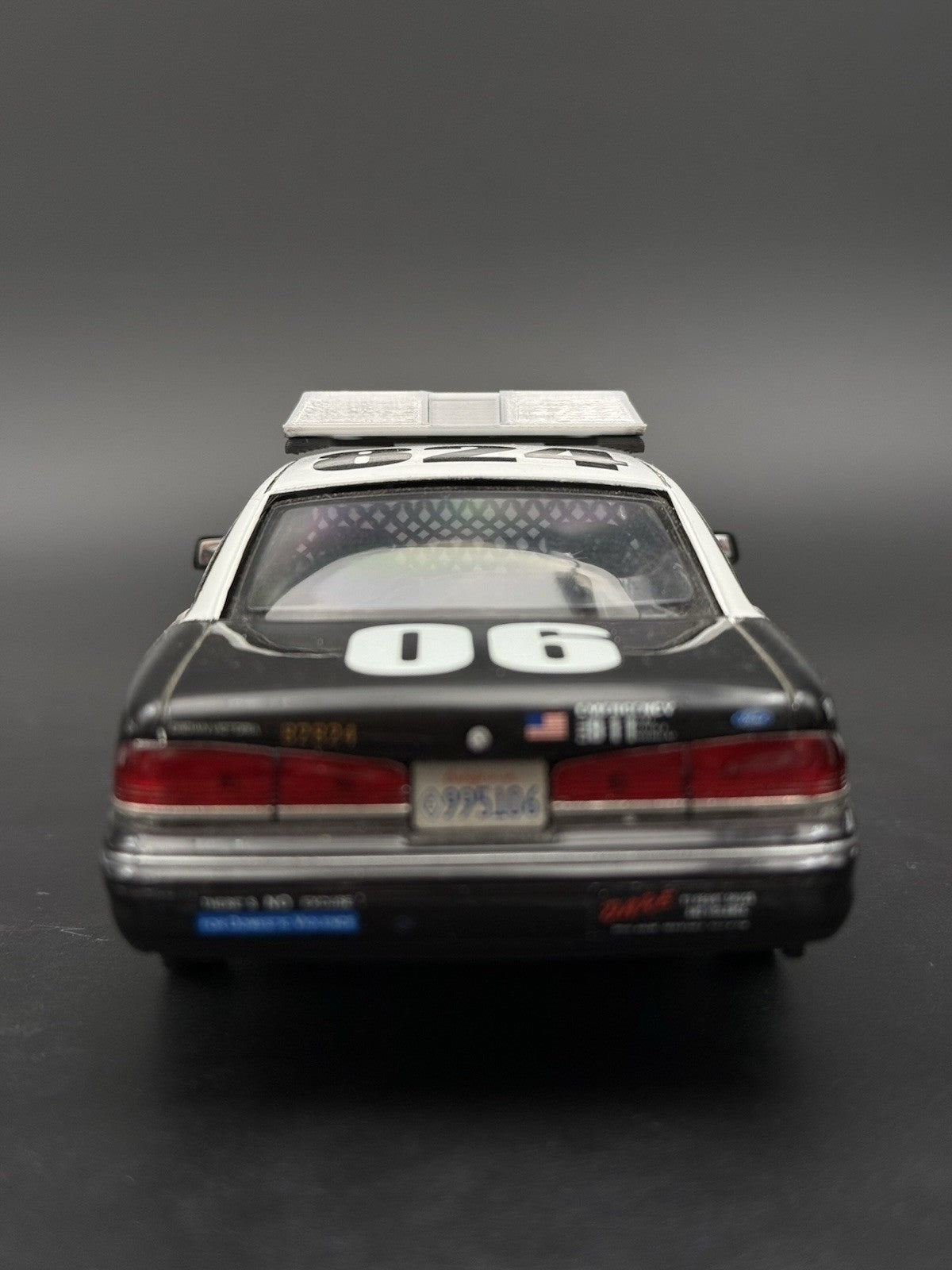 1/24 25 Clear Chrome Code 3 LP6000 Lightbar Police Fire 2411ChromeC11