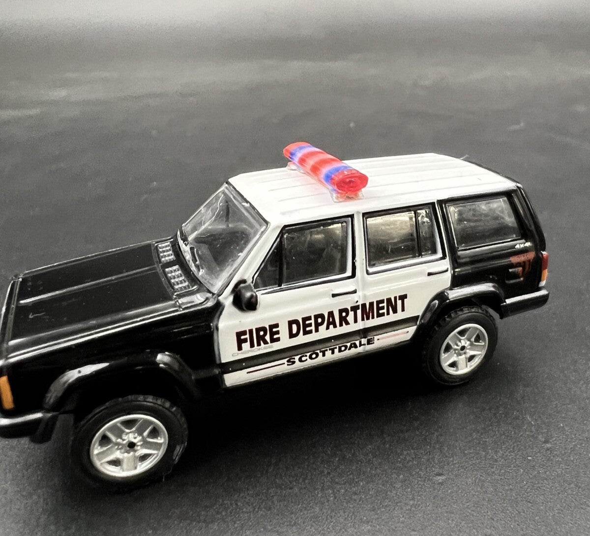 4 Pack 1/87 Blue Red Oklahoma Highway Patrol Aerodynic Lightbar Police6