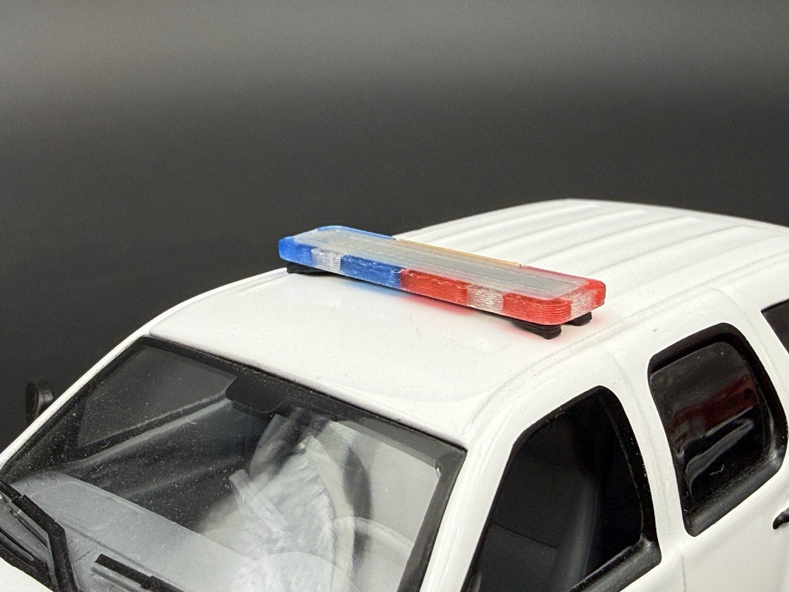 2 PACK 1/43 O Scale Model Whelen Liberty Blue Red Police Lightbar 4301 BR18