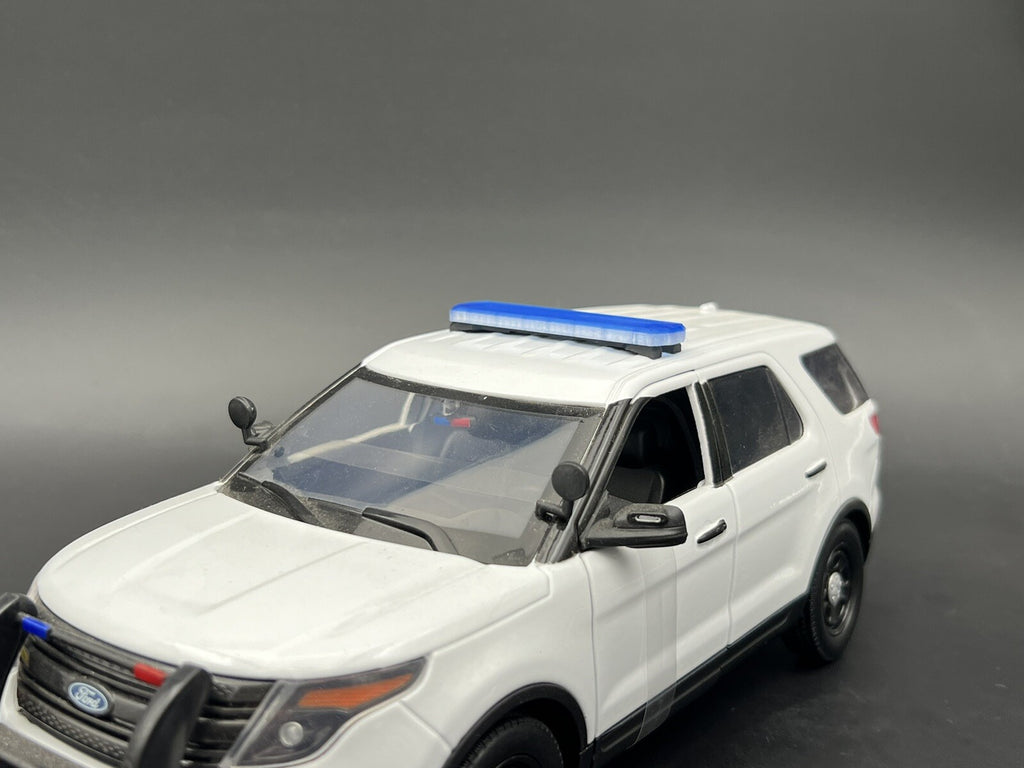 1/18 LED Ready Code 3 2700 Blue Lightbar Chicago Police Highway Patrol Sheriff7