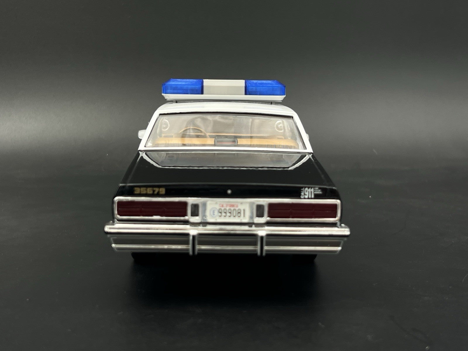 1/18 Blue Smith Wesson 8780 8880 8980 Lightbar Police Sheriff Fire14