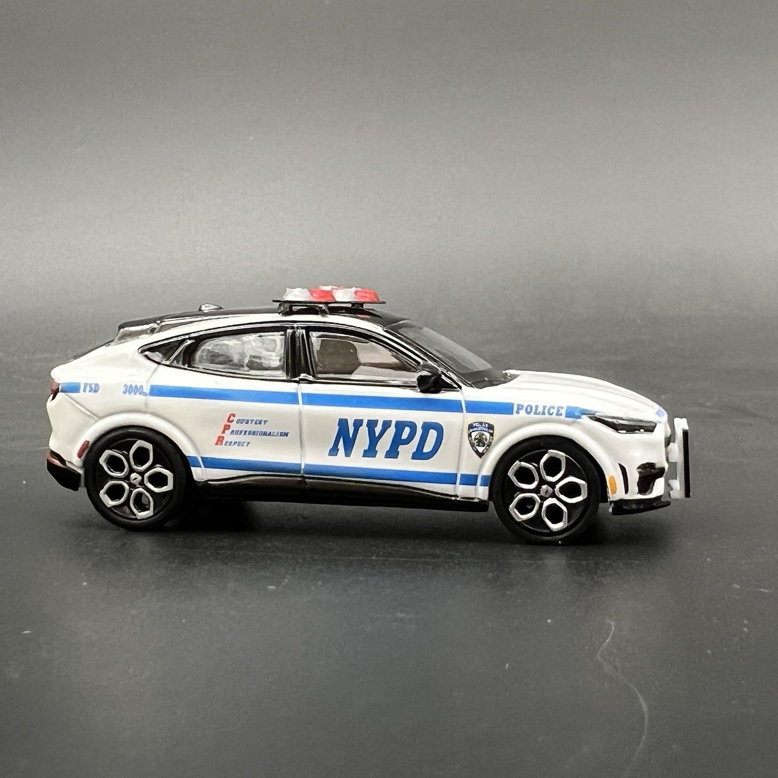 2 Pack 1/64 NYPD Style Push Bumper New York Police Sheriff Highway Patrol6