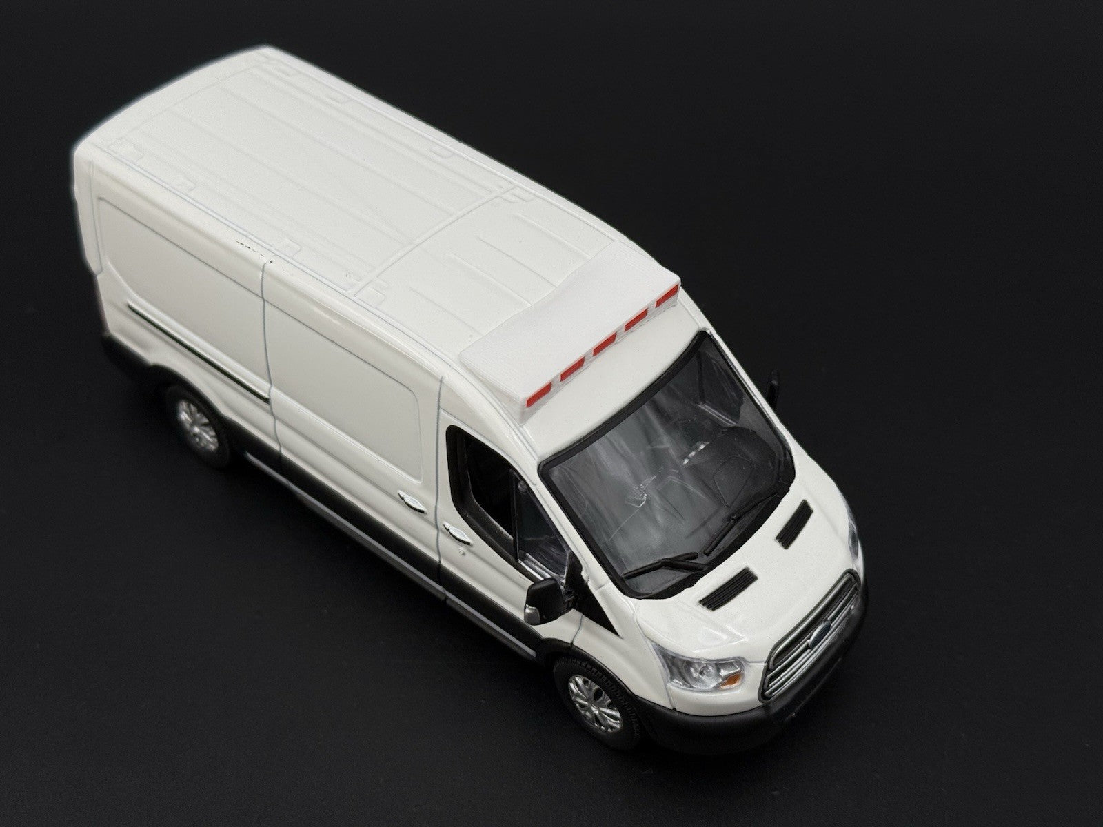1/43 Scale Model Rear Lightbar For Greenlight Ford Transit Van Ambulance10