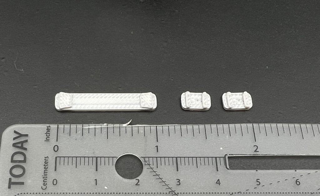 3 Pack 1/64 Long & Short Lightbar for DCP Tow Truck Trailers Rig & Code 3 Fire3