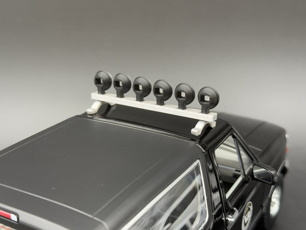 1/18 Scale LED-Compatible Off Road Lightbar Maisto Jeep Greenlight Bronco4