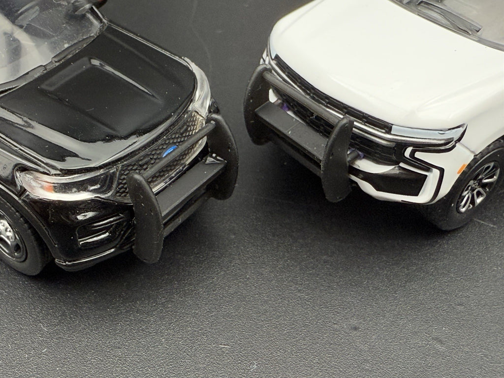 2 PACK 1/64 SUV Setina Push Bumper Pushbar Police Tahoe Explorer Durango2