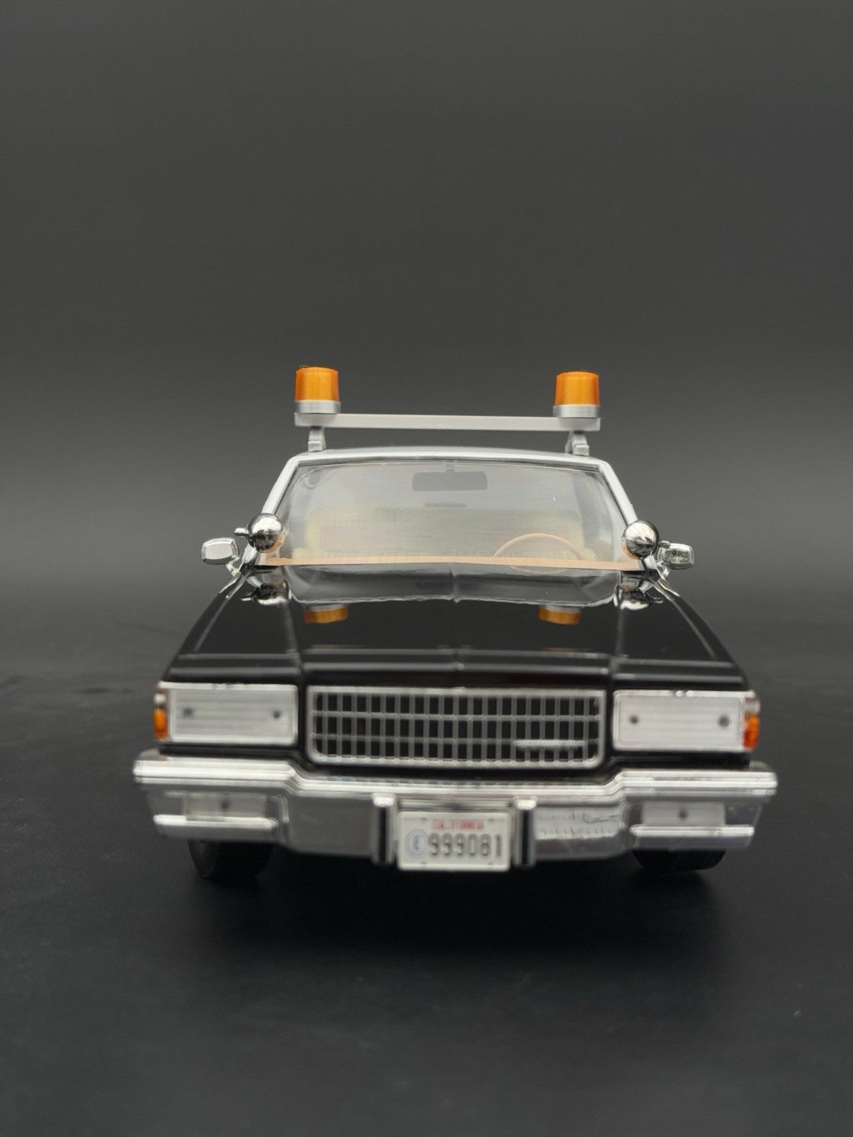 1/24 25 Scale Model Federal Amber Twin Beacon Ray Police Lightbar Visibar 2461A23
