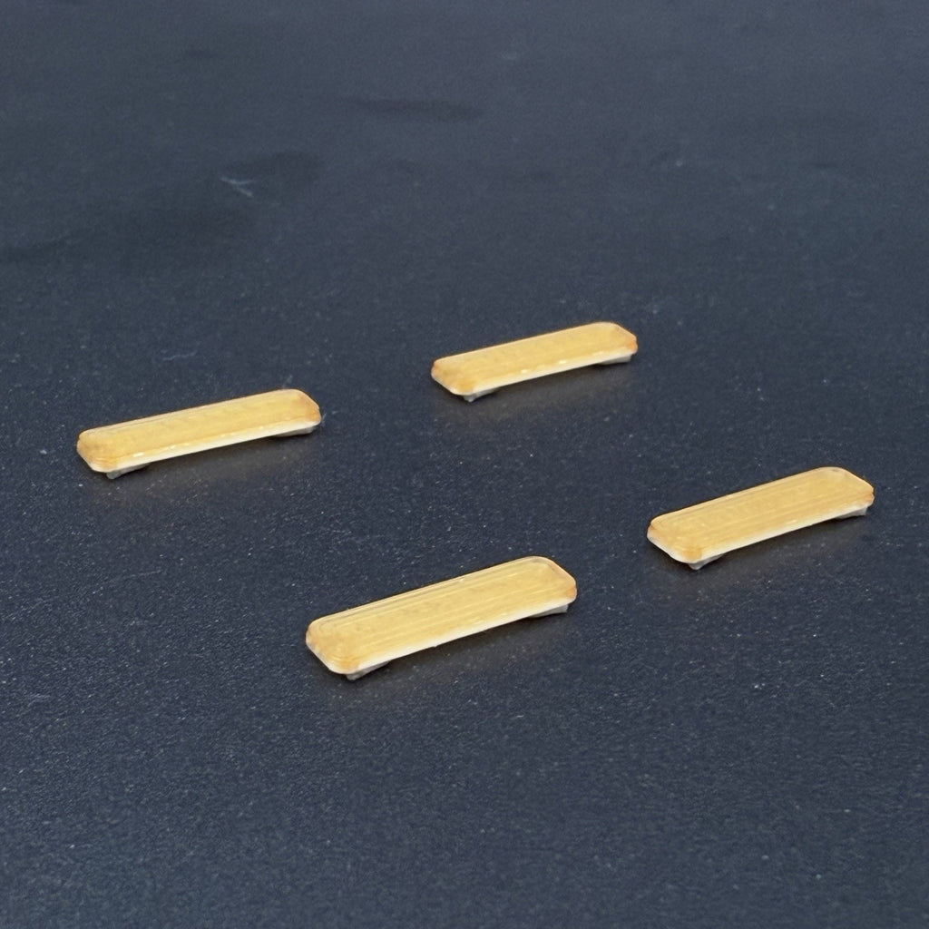 4 Pack 1/87 HO Scale Amber LED Style Whelen Lightbar Security Work Tow Truck8