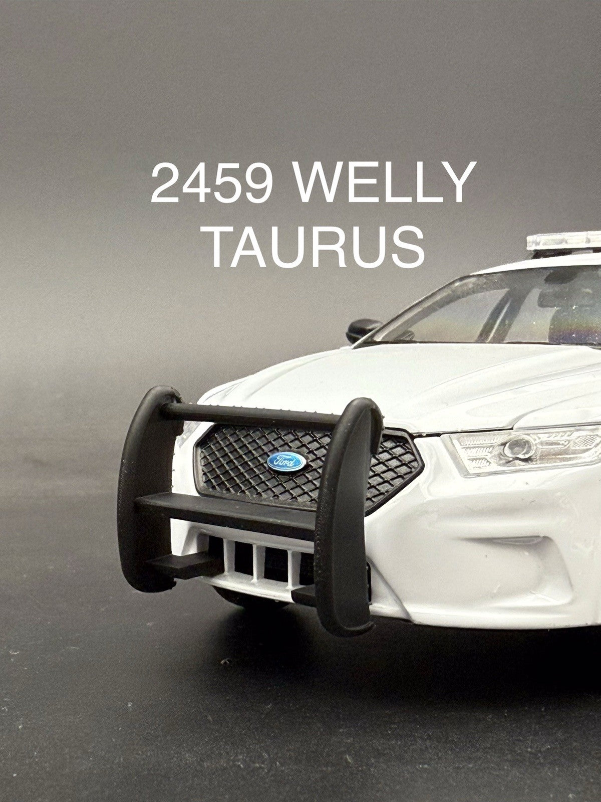 1/24 25 27 Scale Model Push Bumper Pushbar Welly Ford Taurus Police Sedan 24590