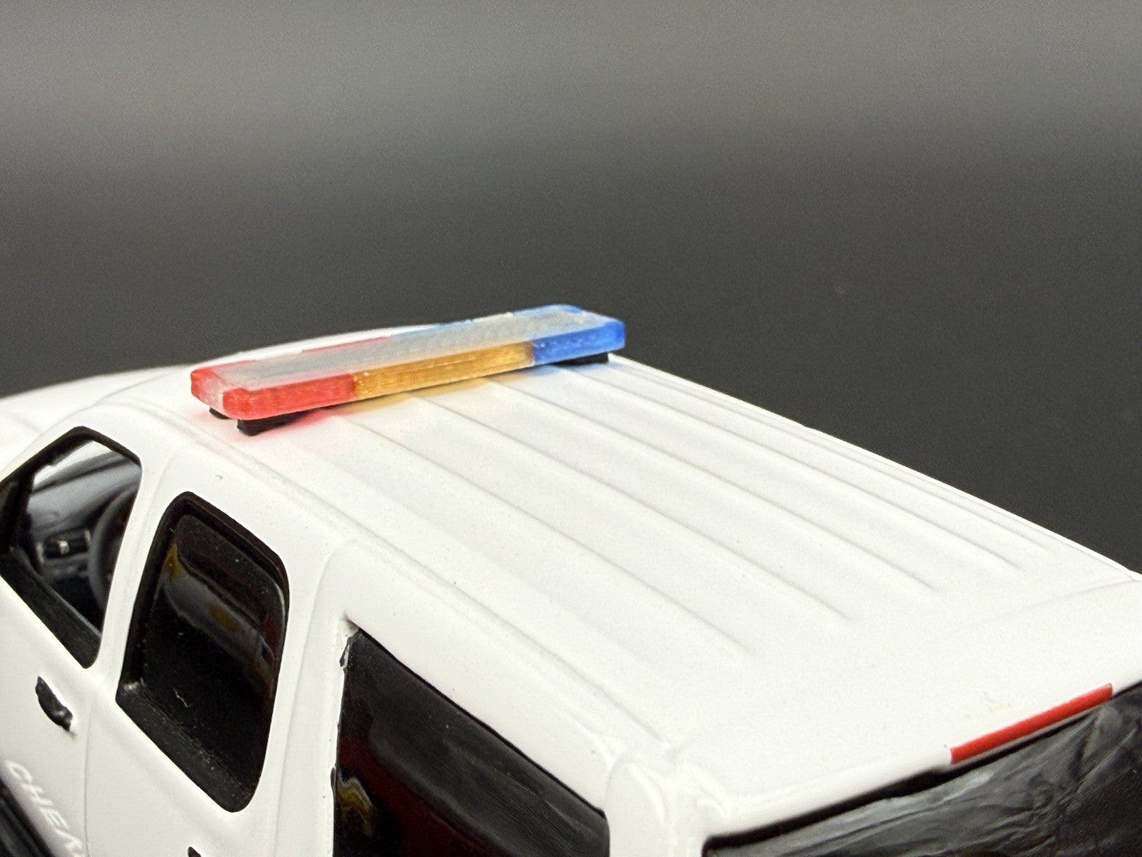 2 PACK 1/43 O Scale Model Whelen Liberty Blue Red Police Lightbar 4301 BR12