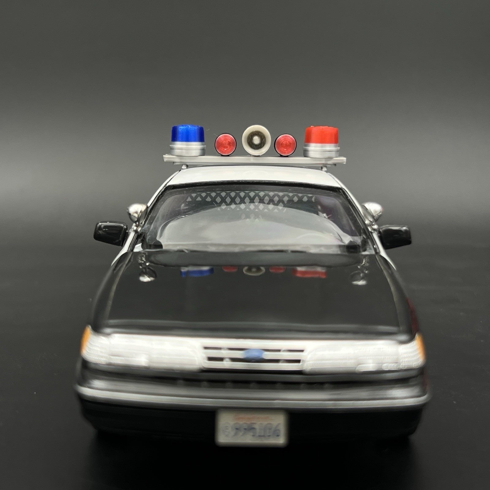 1/24 1/25 Blue Red Mars Skybolt Beacon Lightbar Siren Speaker Police Sheriff16
