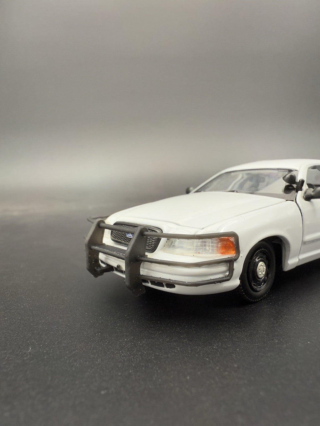 1/43 Go Rhino Wrap Around Push Bumper Pushbar For Greenlight Crown Vic Police7