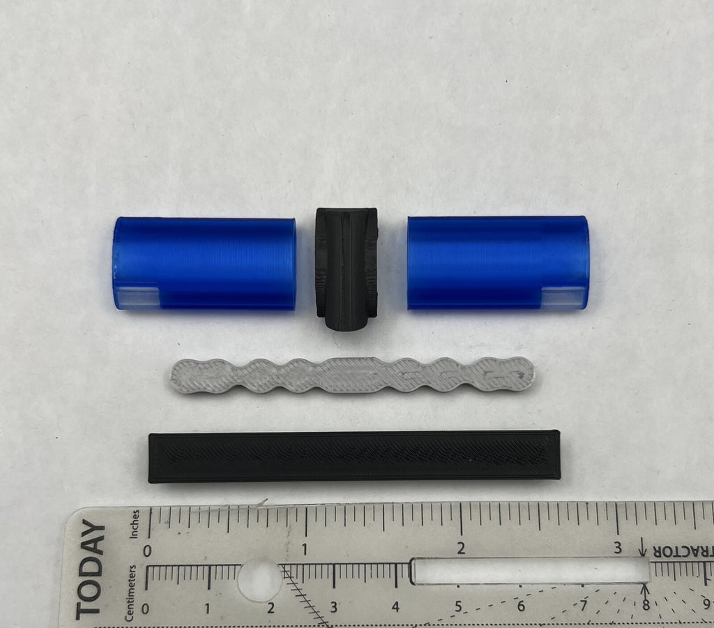 1/18 Scale Model Jetsonic Lightbar Blue Clear FHP Florida Highway Patrol Police 2