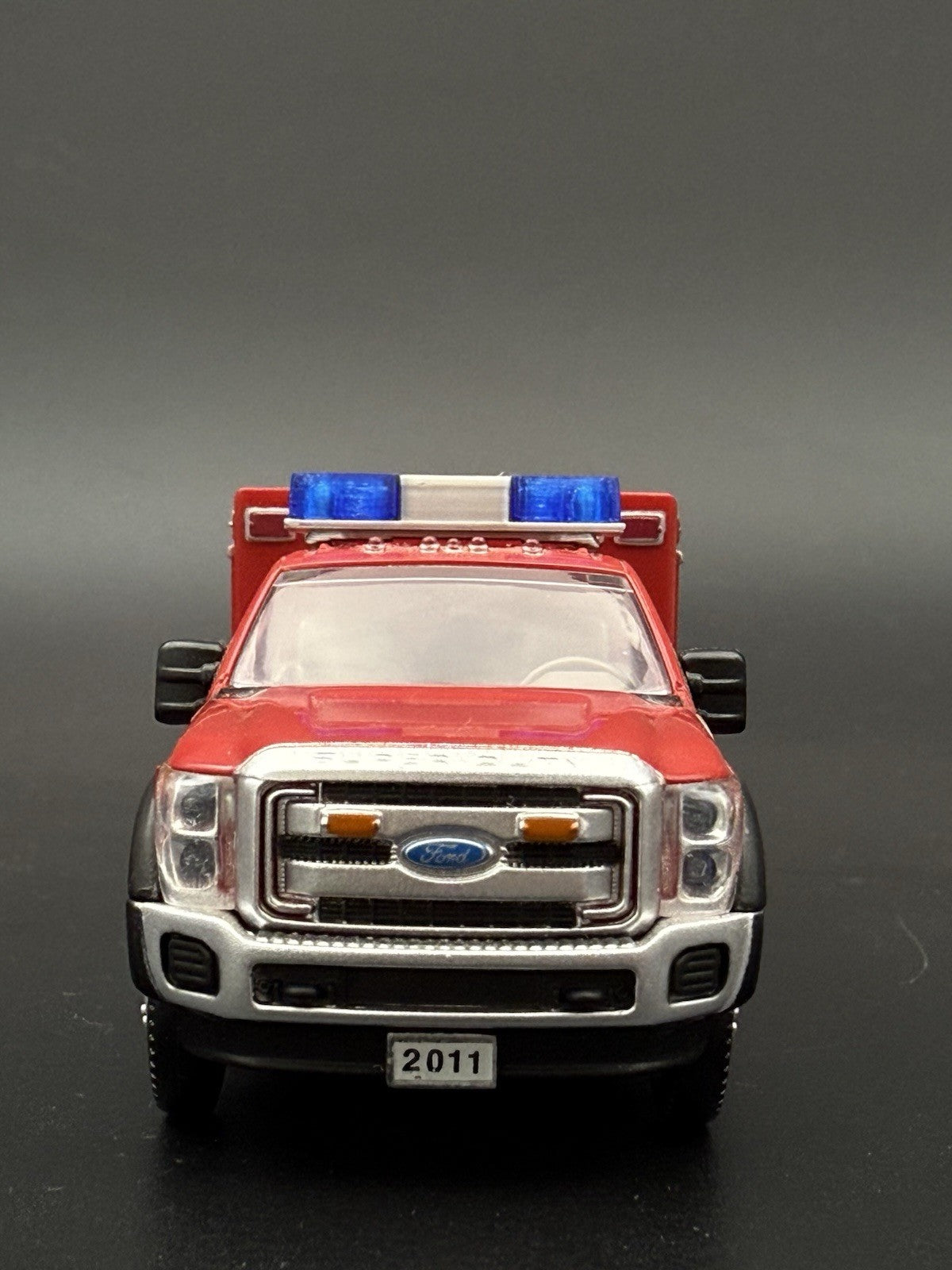 2 Pack 1/50 48 Scale Blue Twinsonic Lightbar Police Fire Engine Truck 5015B2
