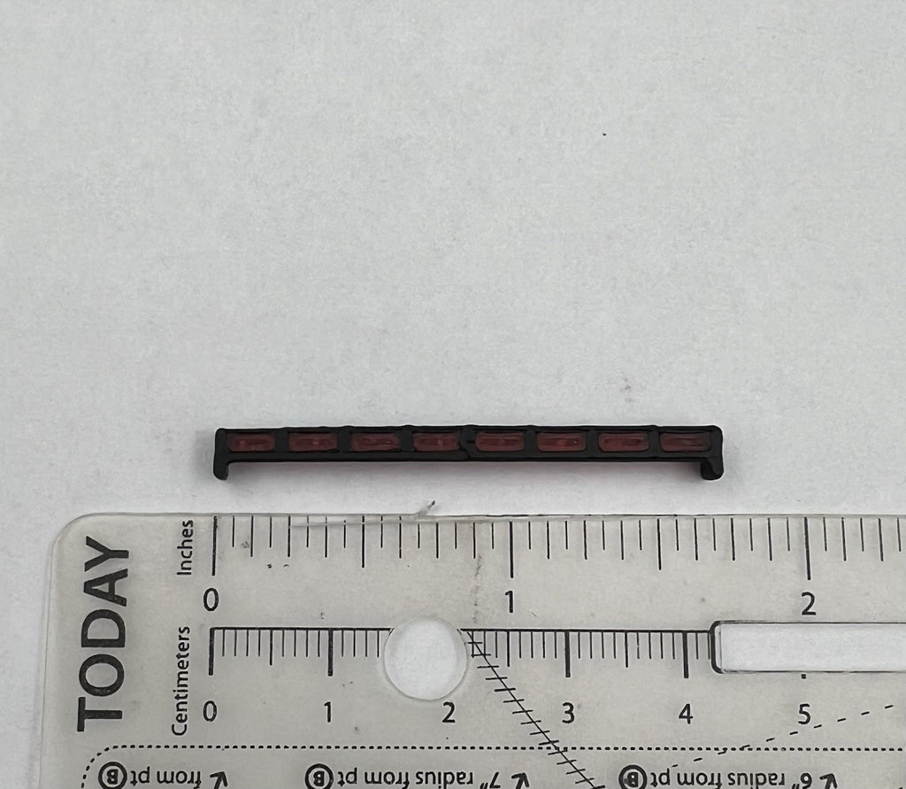 1/24 LED Ready Red Traffic Advisor Arrow Stick Deck Lightbar Police Sheriff Fire3