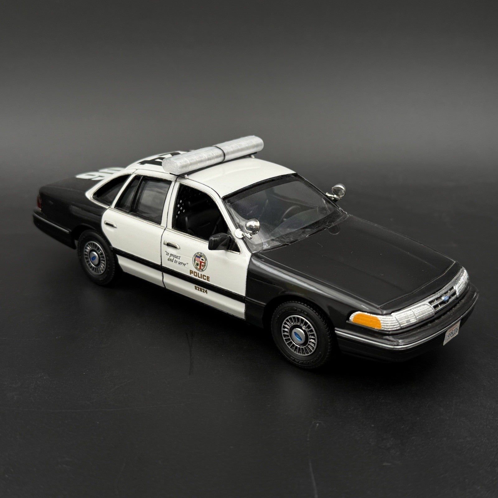 1/24 1/25 LED Ready AeroDynic Clear Lightbar Police Sheriff Fire EMS Ambulance7