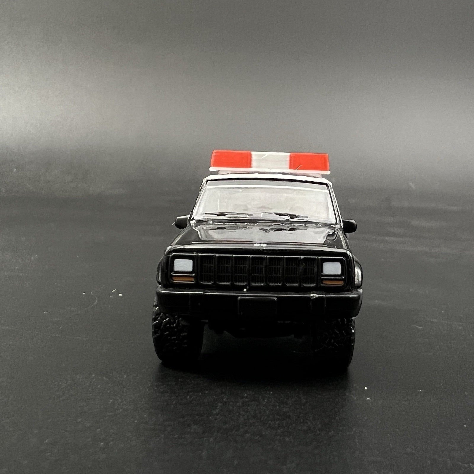 2 Pack 1/64 Red Federal Signal Twinsonic Lightbar Greenlight Police Sheriff Fire6