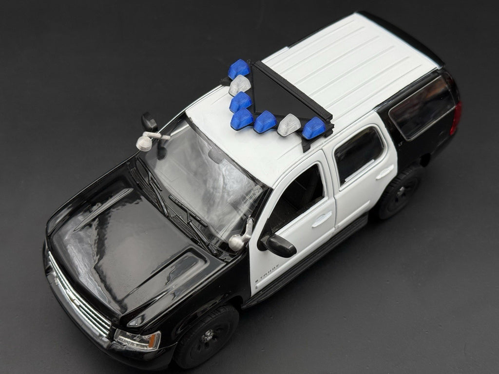 1/24 LED Ready FHP Federal Vector Vision Lightbar Florida Highway Patrol Police5