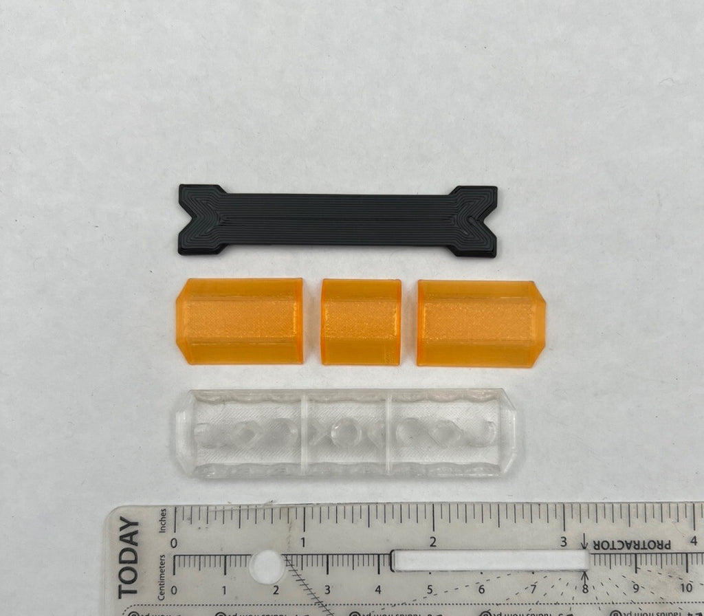 1/18 Scale Amber Code 3 MX7000 Lightbar W/ Internal Lens Security Work Park2