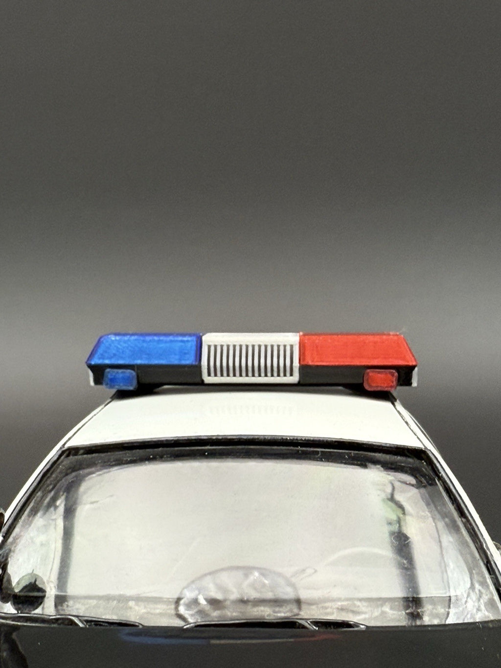 1/18 Scale Blue Red Chrome Streethawk Lightbar Police 1859 BR4