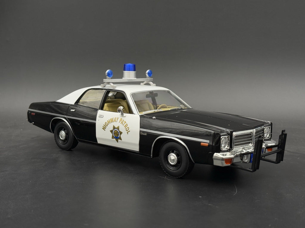 1/24 Scale Model Visibar CJ 184 284 Blue Beacon Lollipop Police Light 2456BBB10
