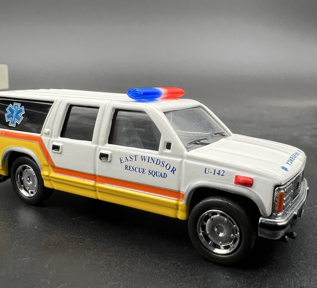 2 Pack 1/64 Blue Red Federal Signal Aerodynic Lightbar Greenlight Police Sheriff6