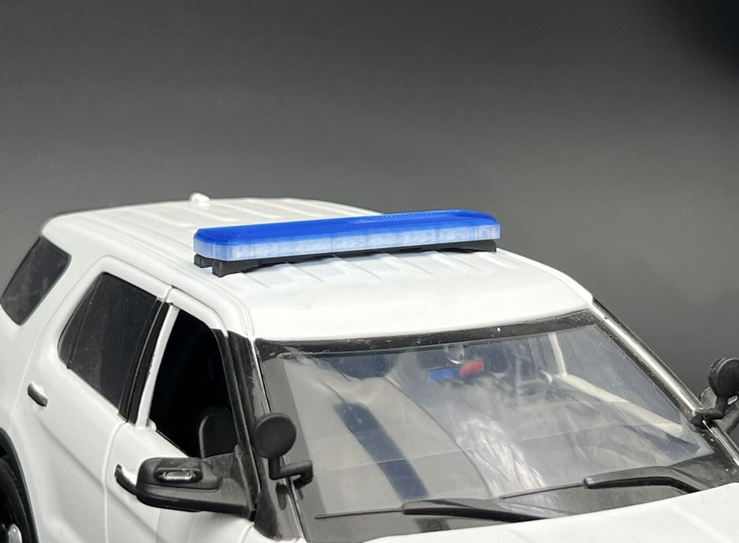 1/18 Scale Model PCB Compatible Code 3 2700 Blue Lightbar Police 1813PCBB10