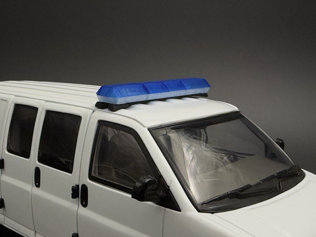 1/24 25 Scale Blue Code 3 MX7000 XL Lightbar Police Fire Truck Width 58”6