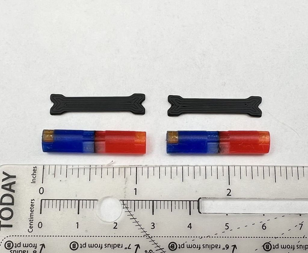 1/43 AeroDynic Lightbar LAPD Style Blue Red Clear Amber Police CHP LASD1