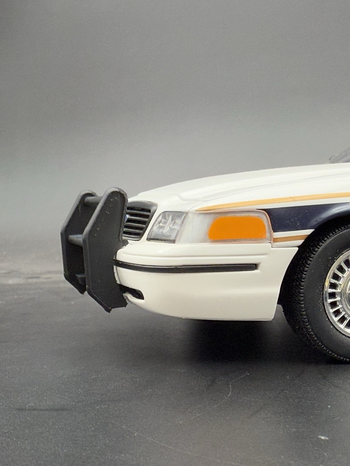 1/18 Go Rhino Push Bumper Pushbar For Motormax Crown Vic Police Autoart6