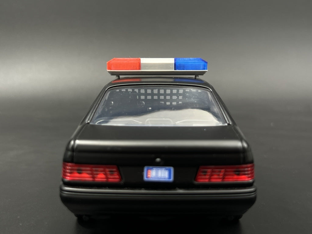 1/24 1/25 Blue Red Smith Wesson 8780 8880 8980 Lightbar Police Sheriff Fire10