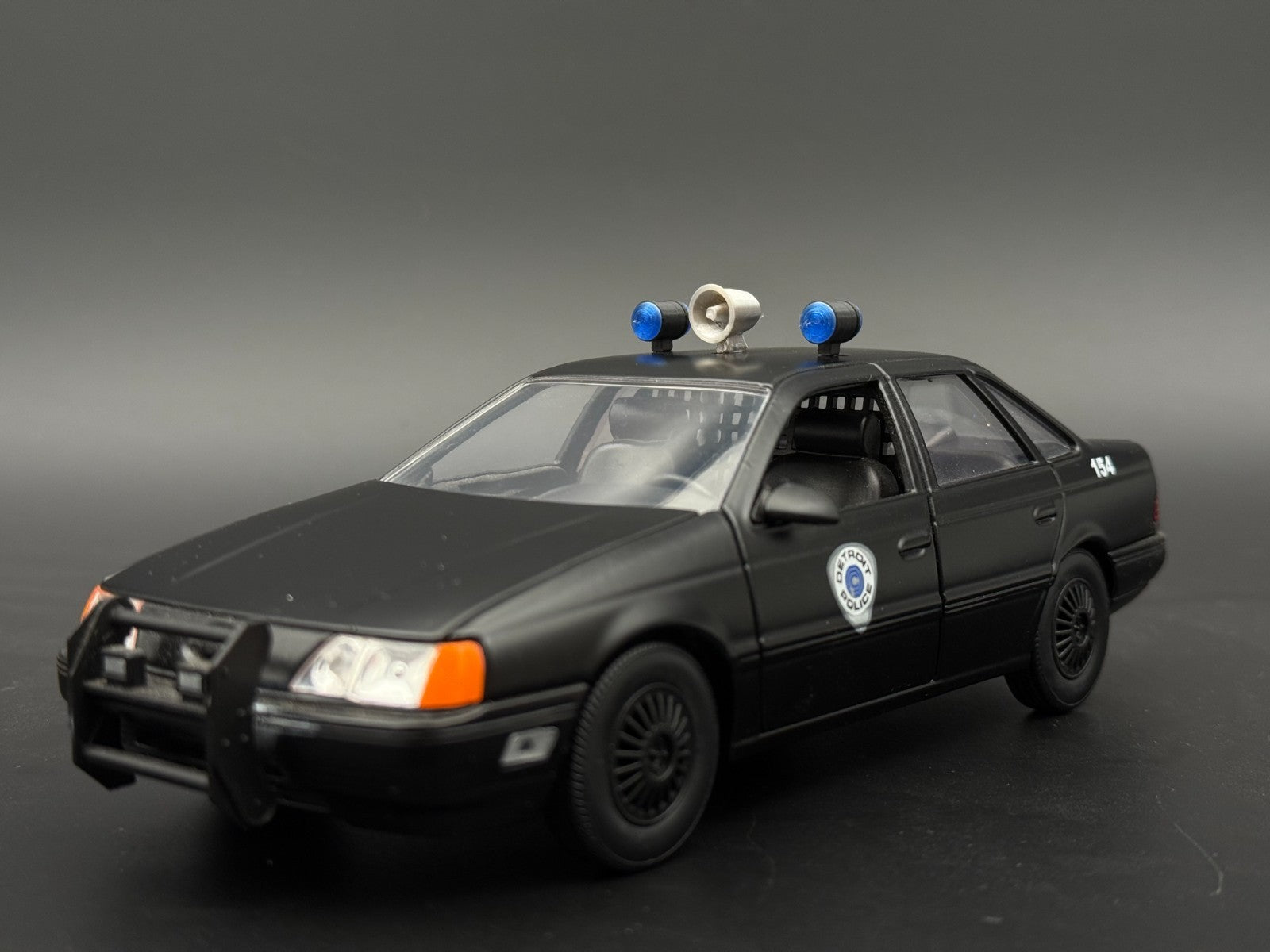 1/24 1/25 Scale Model Blue Can Lights Siren Police 2434B8