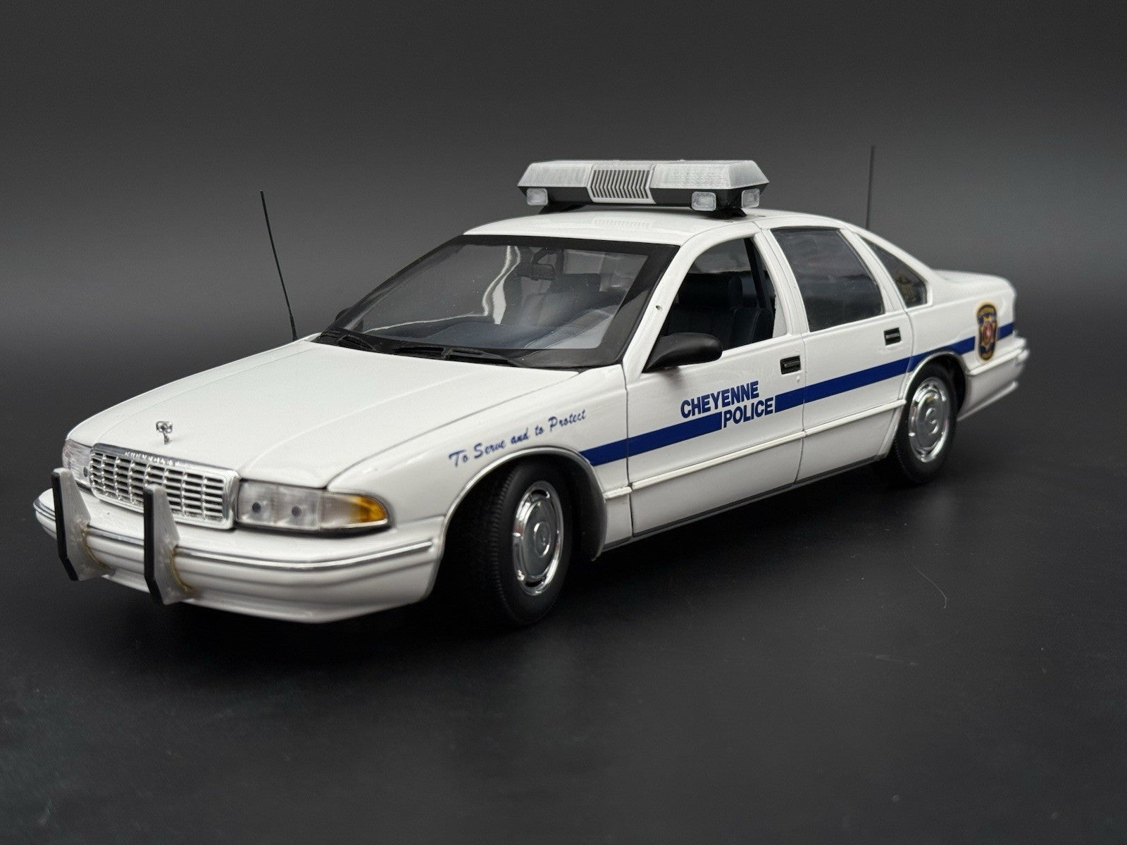 1/24 Scale Model Clear Chrome Lectric Lites Ranger III Lightbar Police 2479C4
