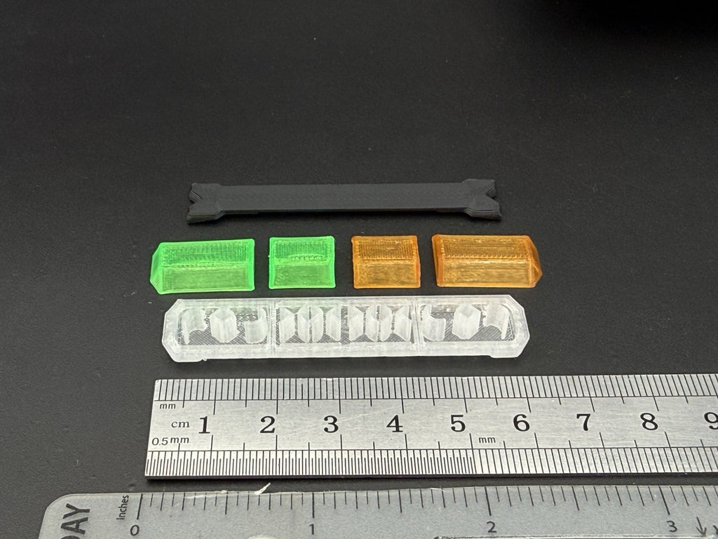 1/24 25 Scale Model Green Amber Code 3 MX7000 XL Lightbar Tow Truck Width 58”1